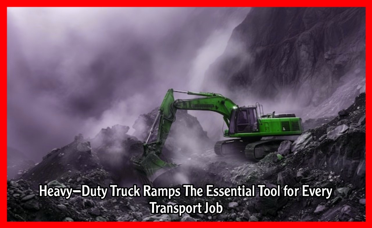 Heavy-Duty Truck Ramps The Essential Tool for Every Transport Job